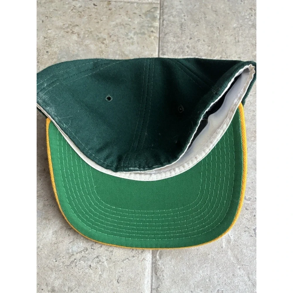 VTG 90s SPORTS SPECIALTIES Oakland Athletics⭐️Fitted Hat 7 1/4 Green 100% Wool⭐️